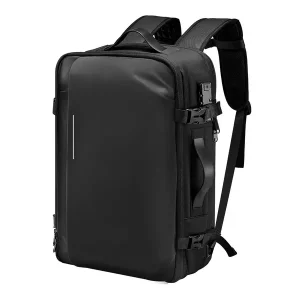 Expandable Vacuum Travel Backpack, TSA Lock